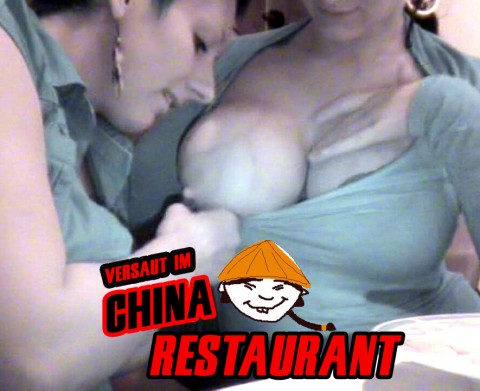 Versaut im Chinarestaurant