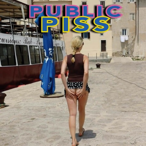 GEILER PUBLIC PISS AM HAFEN !!!