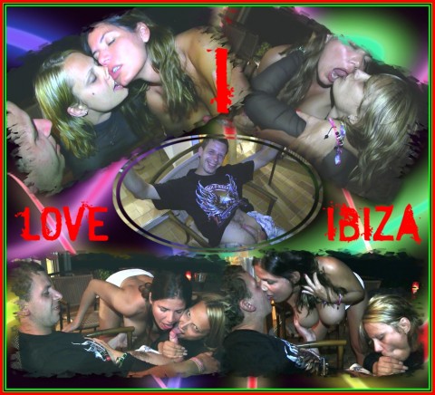 MDH USER vor dem Club OUTDOOR abgemolken! I LOVE IBIZA!