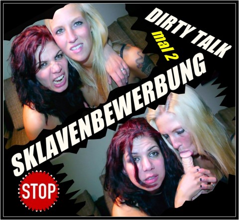 DIRTY TALK mit 2 geilen Frauen! User bewirbt sich als Sklave! 