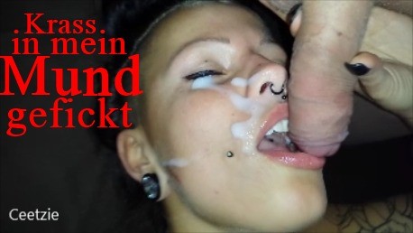 Krass in mein Mund gefickt!!!