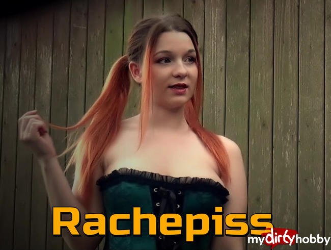 Rachepiss - Freche Maid pisst in deinen Garten