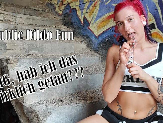 Public Dildo Fun! OMG, hab ich das wirklich getan?